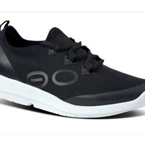Oofos OOmg Sport LS Shoe Men's Size 12 White Black Mesh Upper NEW **NOTES